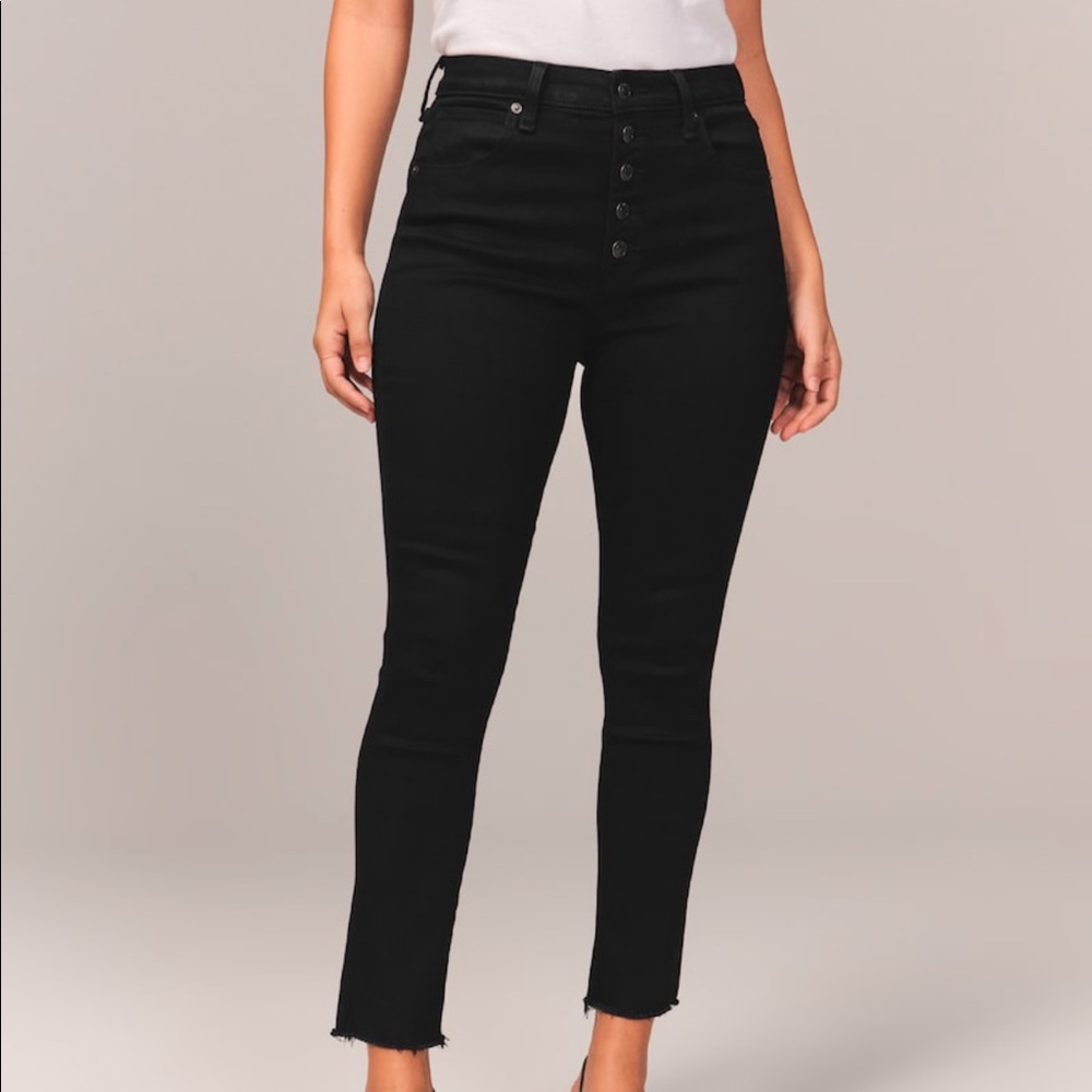 Abercrombie & Fitch Black Curve Love The Skinny High Rise